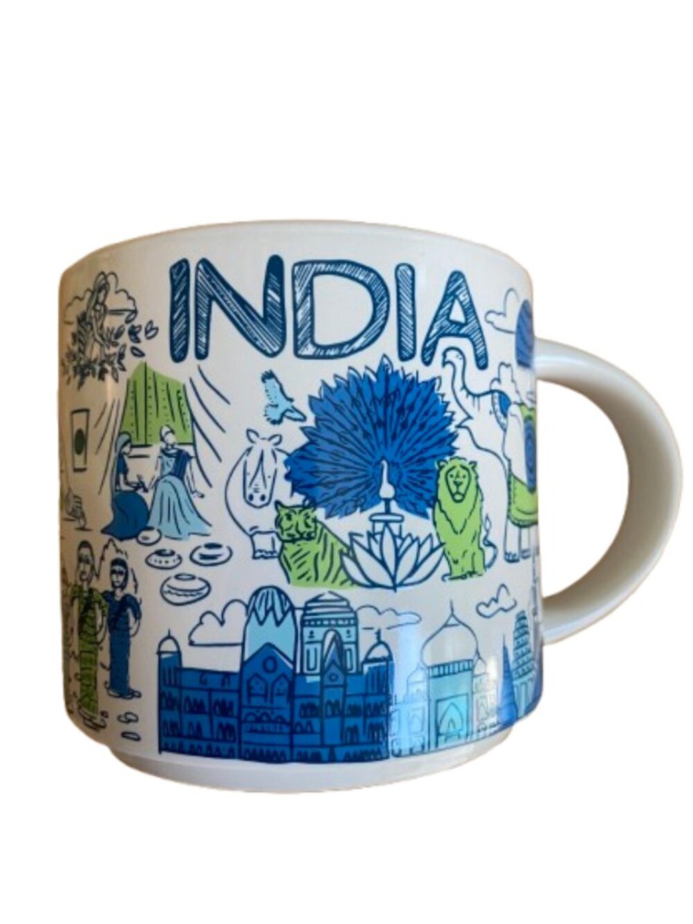 Starbucks 2023 India Been There Series Mug 14 oz